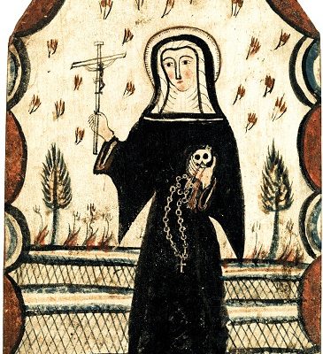 Saint Rita of Cascia by Pedro Antonio Fresquis