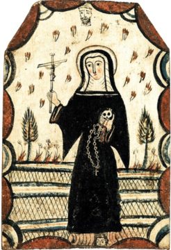 Saint Rita of Cascia by Pedro Antonio Fresquis