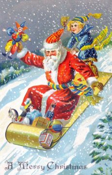 SantaTrineo - web Merry Chrismas