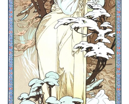 Winter Fairy By Mucha