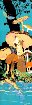 mushroomfrogtallDD - web mushroom frog tall