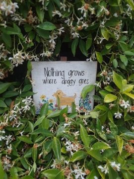 nothing grows - web Little Handmade Sign