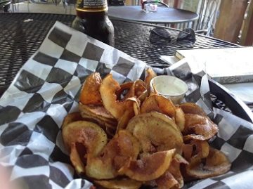 potatoechips - web Parm Chips with dill ranch dip