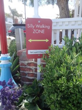 Silly Walking Zone