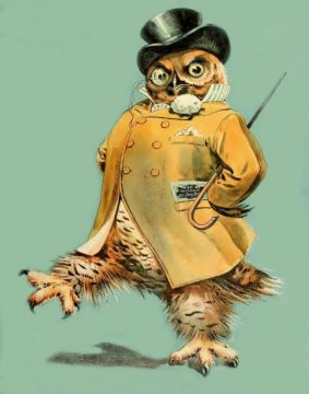 5 For Friday March 24 | owl strutting