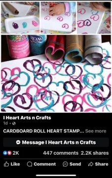 5 For Friday January 26 | Heart Art in Crafts