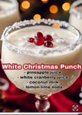 white christmas punch